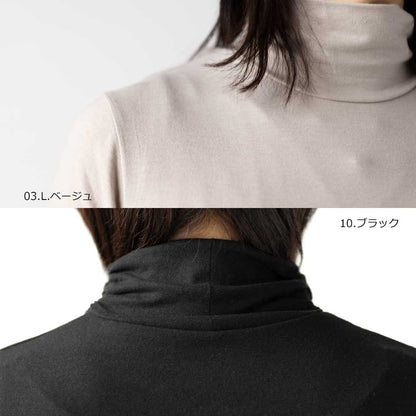 軽くて暖かい サイドシャーリング ハイネックプルオーバー 全10色