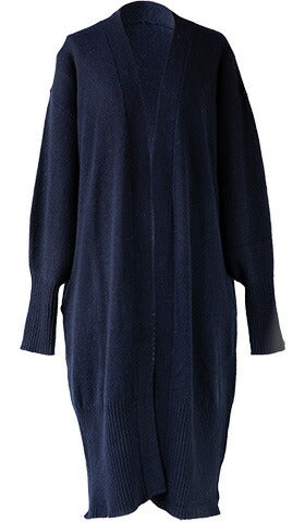 ヤク100% ロングトッパーカーディガン コーディガン 全3色 M〜L
