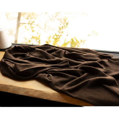 ヤク100% ロングトッパーカーディガン コーディガン 全3色 M〜L