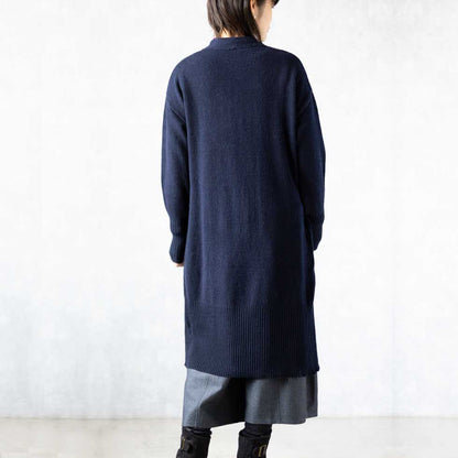 ヤク100% ロングトッパーカーディガン コーディガン 全3色 M〜L