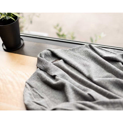 ベビーリャマ100% トッパーカーディガン ロング丈 全5色 M〜L