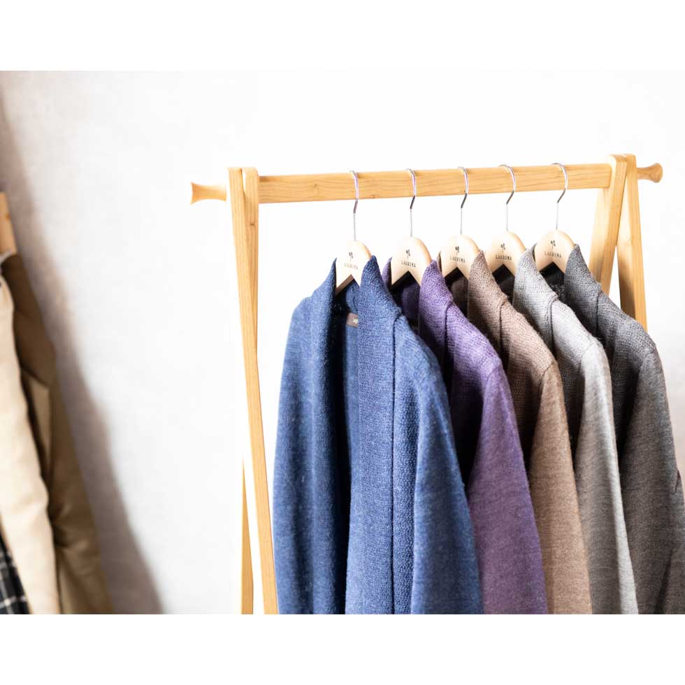 ベビーリャマ100% トッパーカーディガン ロング丈 全5色 M〜L