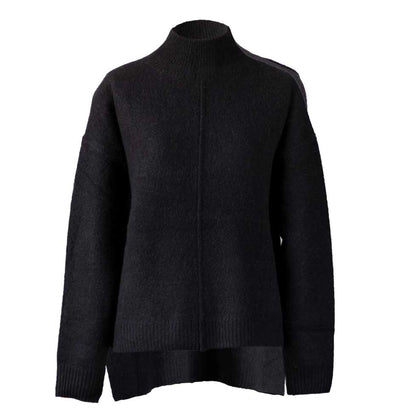 ヤク100% ハイネックプルオーバー センターシーム 全3色 M〜L