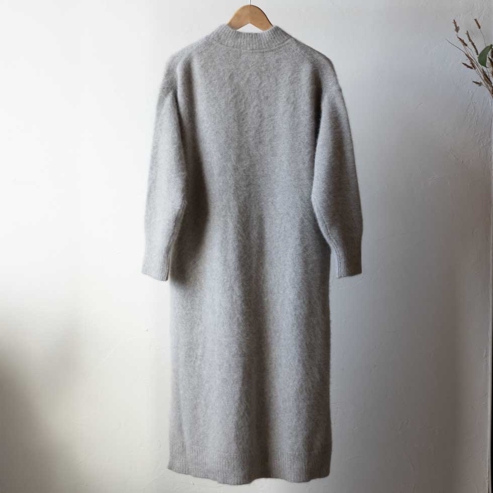 ブルーフォックス100% ハイネックニットワンピース 全4色 M〜L
